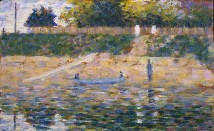Boat by the Bank, Asnières