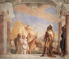 Briseide condotta ad Agamennone by Giovanni Battista Tiepolo
