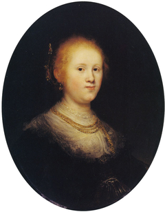 Bust of a young woman