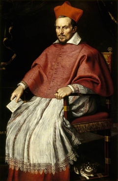 Cardinal Giovanni Battista de Bonsi (1554-1621) by studio of Domenico Zampieri Domenichino