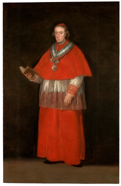 Cardinal Luis María de Borbón y Vallabriga by Francisco de Goya