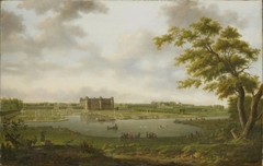 Chantilly in 1781, View from the Vertugadin by Hendrik-Frans De Cort