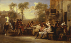Chelsea Pensioners Receiving the Gazette Announcing the Battle of Waterloo by David Wilkie