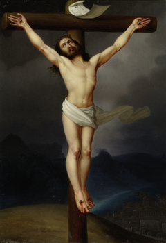 Christ on the Cross (after Van Dyck)