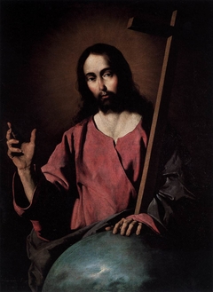 Christ the Saviour blessing by Francisco de Zurbarán