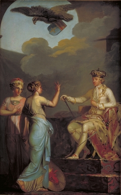Christian VII Uniting the Ducal with the Royal Part of Holstein in 1767