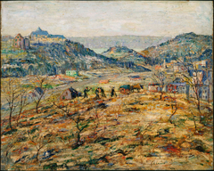 City Suburbs by Ernest Lawson