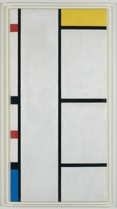 Composition (no. III) blanc-jaune / Composition with Red, Yellow, and Blue by Piet Mondrian