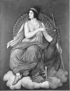 Das Märchen von Amor und Psyche: Juno by Wilhelm von Kaulbach