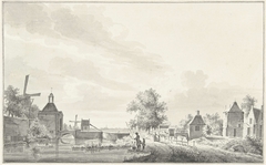 De Benskoper Poort te IJsselstein by Pieter Jan van Liender