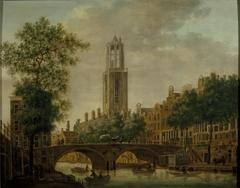 De Gaardbrug te Utrecht by Pieter Jan van Liender