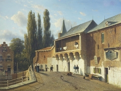 De Koppelpoort, Amersfoort by Jan Weissenbruch