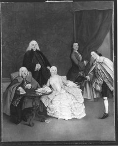 Der Besuch (Das Kartenspiel) by Pietro Longhi