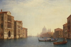 Der Canale Grande in Venedig by Carl Morgenstern
