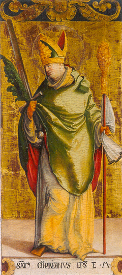 Der Heilige Cyprianus von Karthago by Master of Meßkirch