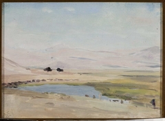 Desert near the Dead Sea. From the journey to Palestine by Jan Ciągliński