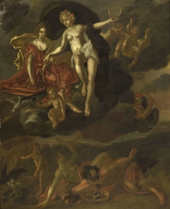 Diana and Virtus Punish Venus and Bacchus