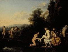 Diana with bathing nymphs by Daniel Vertangen