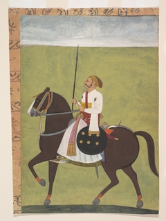 Equestrian Portrait of a Nobleman by Anonymous