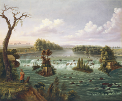 Falls of Saint Anthony, Upper Mississippi by Henry Lewis
