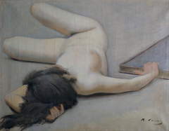 Female Nude by Ramon Casas i Carbó