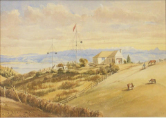 First Signal Station, Port Nelson by John Gully