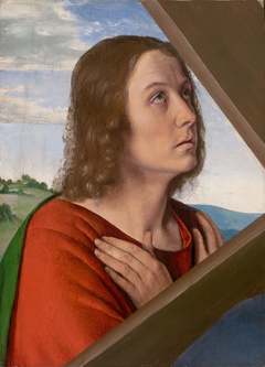 Fragment from Christ Carrying the Cross: Saint John the Evangelist by Jean Hey