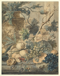 Fruit and Flowers by Jan van Huysum