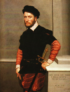 Gabriel de la Cueva, duke of Alburquerque by Giovanni Battista Moroni
