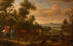 Gilbert Coventry, later 4th Earl of Coventry (c.1688 - 1719) in the Hunting Field