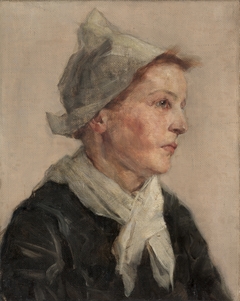 Head of a Woman by Frederick Gottwald