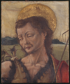 Hoofd van Johannes de Doper by Vicino da Ferrara