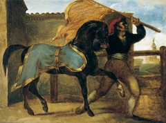 Horse Race by Théodore Géricault