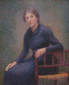 Jeune Femme assise by Hippolyte Petitjean