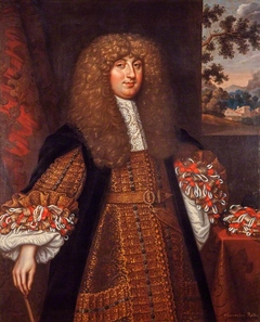 John Leslie, 7th Earl and 1st Duke of Rothes, 1630 - 1681. Lord Chancellor by L Schunemann