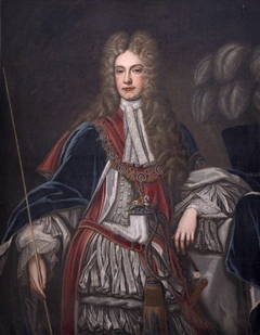 John Poulett, 4th Baron and 1st Earl Poulett, KG, PC, FRS (1663-1743) by Anonymous