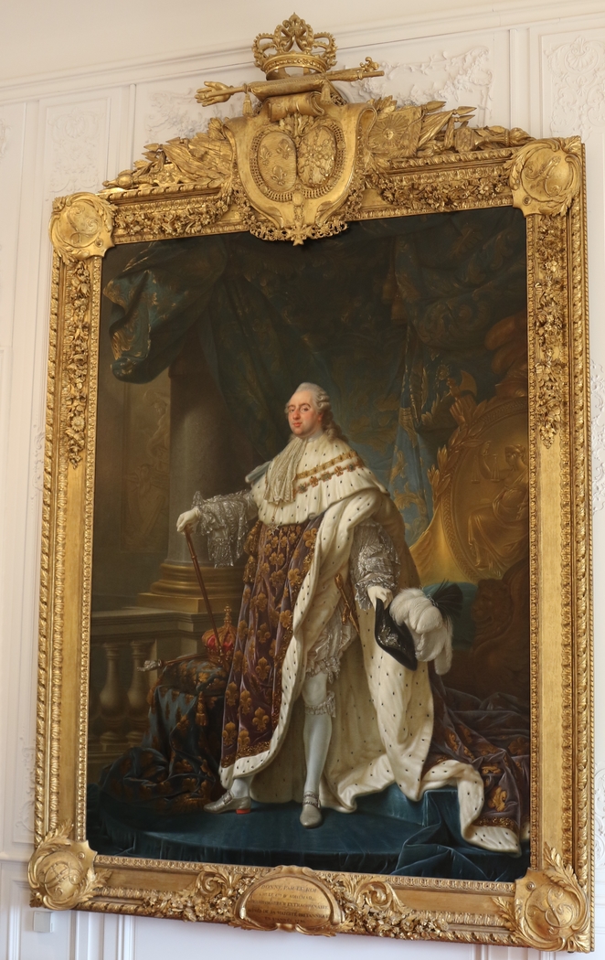 Portrait of the King Louis XVI (1754-1793) by Callet, Antoine