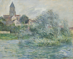 L'église à Vétheuil by Claude Monet