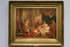L’empereur Claude fait assassiner son légat Asiaticus by Raffaele Postiglione