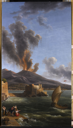 La baie de Naples by Jean-Joseph-Xavier Bidauld