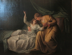 La Mort de Miss Gardiner by Maria Louisa Catherine Cecilia Cosway