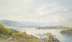 Lake Squam and the Sandwich Mountains by William Trost Richards
