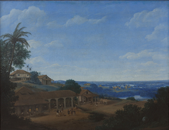 Landscape in Brazil with Sugar Plantation by Frans Post