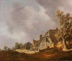 Landscape with Farm by Jan van Goyen