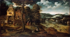 Landscape with the Rest on the Flight into Egypt by Anonymous