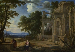 Landscape with the Rest on the Flight into Egypt by Pierre Patel