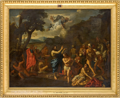 Le Baptême du Christ by Nicolas Poussin