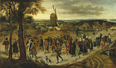 Le Cortège de noce by Pieter Brueghel the Younger