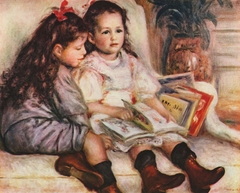 Les enfants de Martial Caillebotte by Auguste Renoir