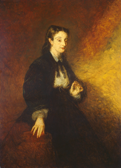 Madame Cahen by Adolphe Joseph Thomas Monticelli
